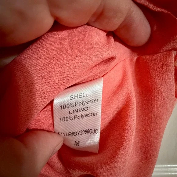 DO + BE One Shoulder Tropical Print Dress Mini | Resort Vacation | Size M - Picture 4 of 6